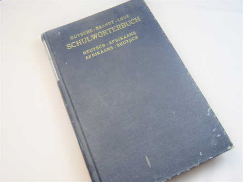 Gutsche - Brandt SchulwÃ¶rterbuch: Deutsch-Afrikaans / Afrikaans-Deutsch - 1965