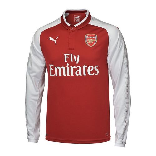 Arsenal 2017-18 L/Sleeve Home Kit
