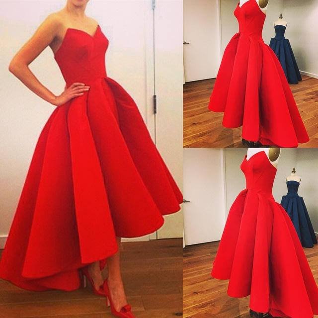 Vintage Red Evening Dresses