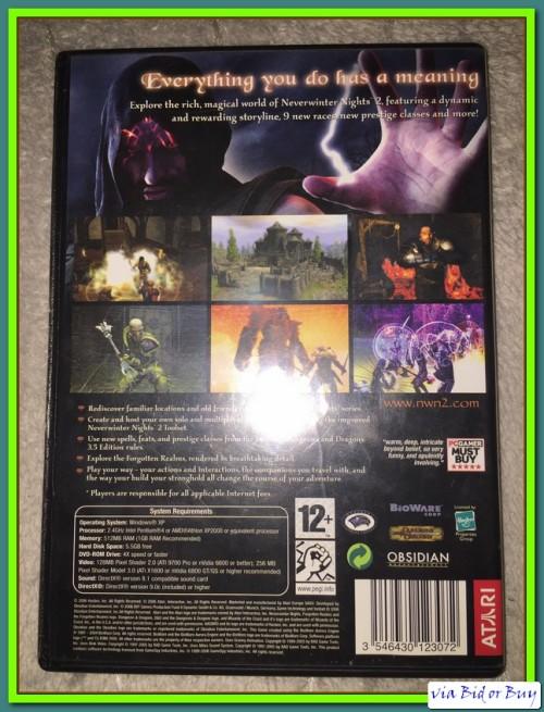 Neverwinter nights 2 cd-key