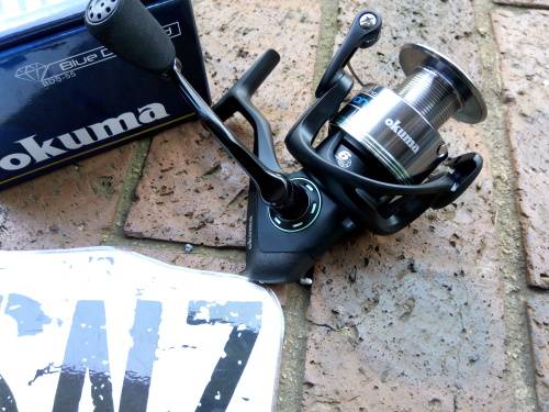 okuma blue diamond reels Azores Saltwater Spinning footed stainless Okuma Blue Diamond Trolling Rod