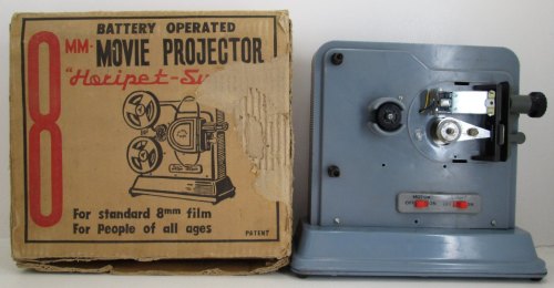 Projectors - Horipet-Super Battery Operated TOY 8mm Movie Projector