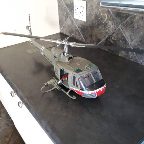 Military & Aviation JSI Merit 1 18 Uh1b 174th Assault Helicopter Shark Huey Vietnam