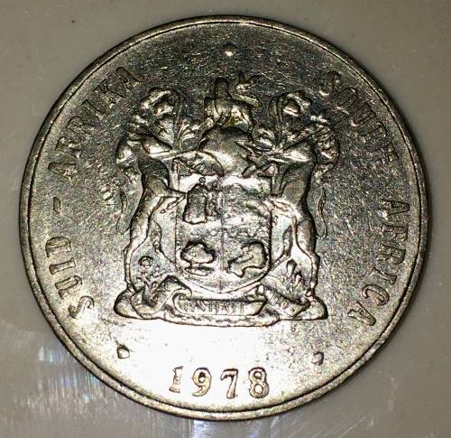 One Rand 1978 R1 SOUTH AFRICA was sold for R10.00 on 5 May at 1901