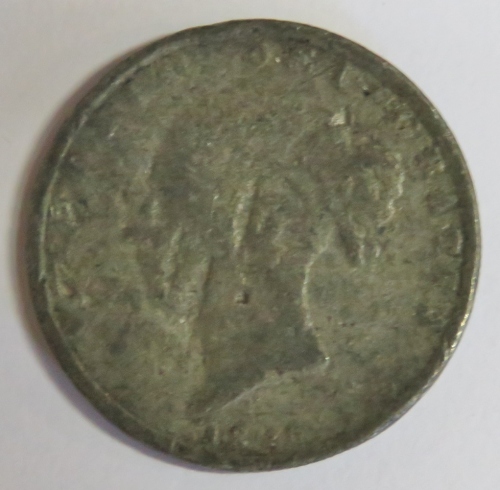 Great Britain 1800's fake florin in lead