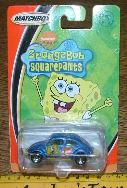 Models - 2003 Matchbox Nickelodeon ~ '62 VW Beetle Spongebob ...