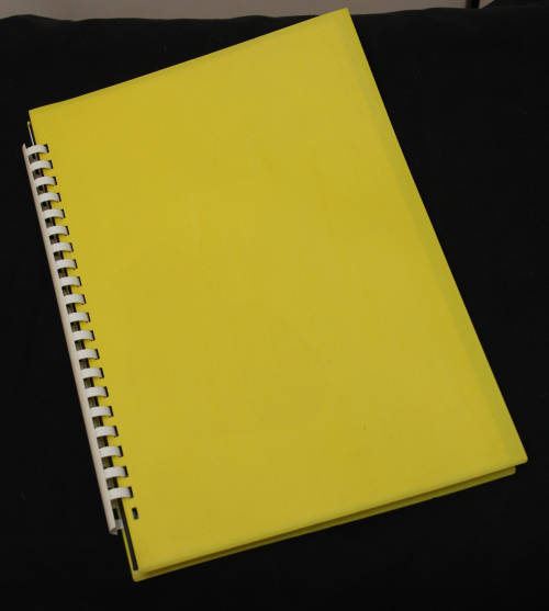 yellow poly folder