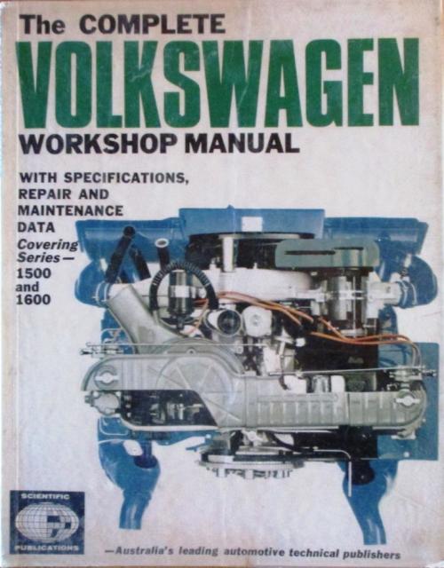 Other Tools & Kits - The Complete Volkswagen Workshop Manual was sold