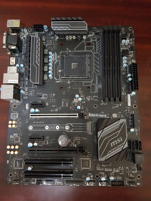 Motherboards - UNTESTED MSI B350 PC MATE AMD Motherboard was sold for