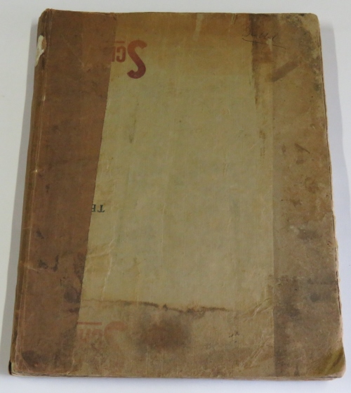 Bound PROOF copy of De Zuid-Afrikaansche Oorlog by G.L Kepper dedicated to SJP Kruger with photo of