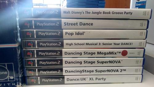 Games Playstation 2 Ps2 Dance Mat And 9 Game Bundle Was Listed