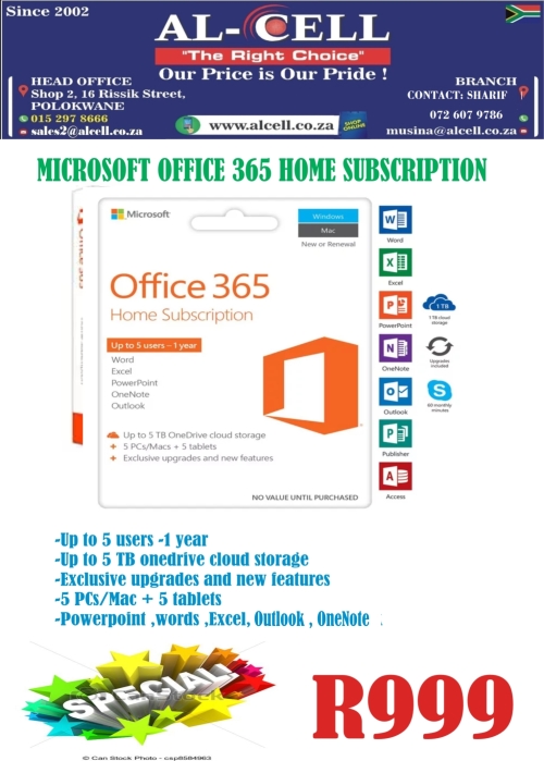 microsoft office 365 subscription cost