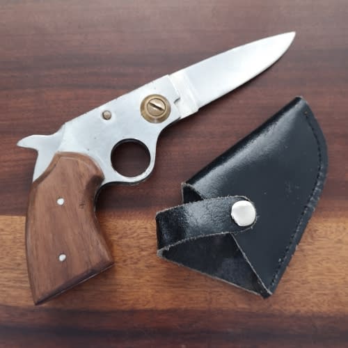 Gun Shaped Folding Knife