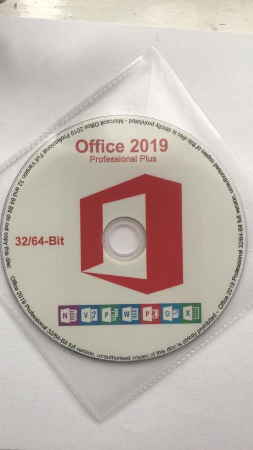 microsoft office 2019 on cd