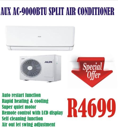 aux air conditioner 9000 btu