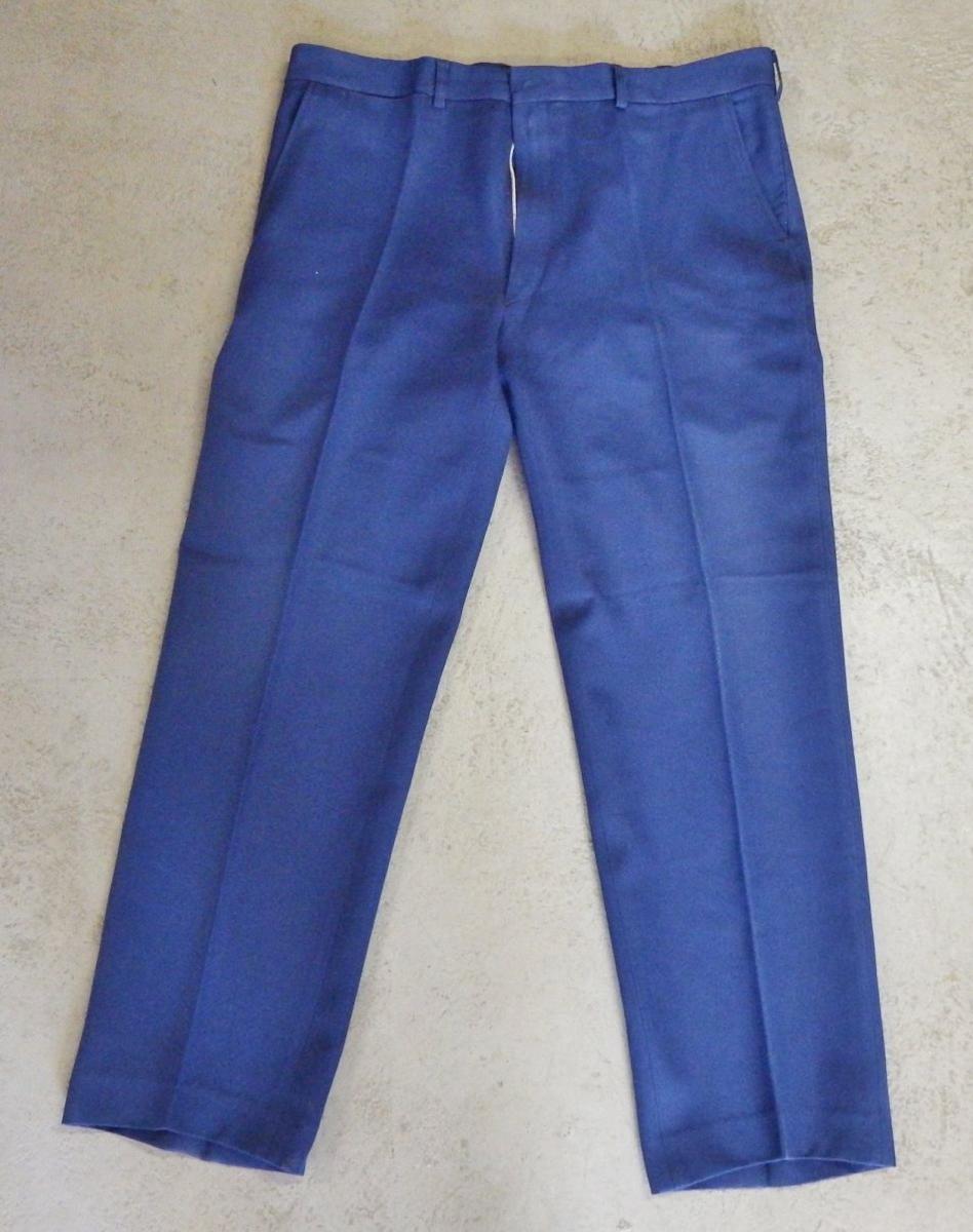 Unieke Antieke - South African state services blue trousers - Waist 105 ...