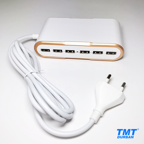 6 Port USB Desktop Charger | TMT Durban