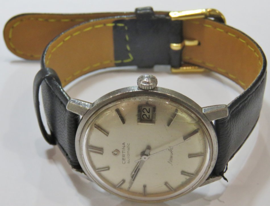 Vintage Certina Automatic New Art mens watch - Working