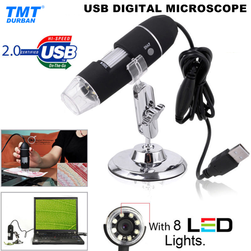 USB Digital Microscope | 50X to 500X Zoom | TMT Durban