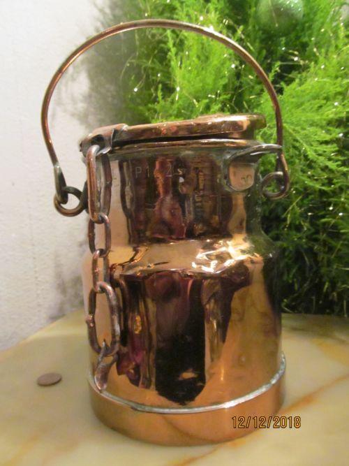 Copperware - INTRINSICALLY URNED !! Vintage 2L Copper Milk Urn with Lid ...