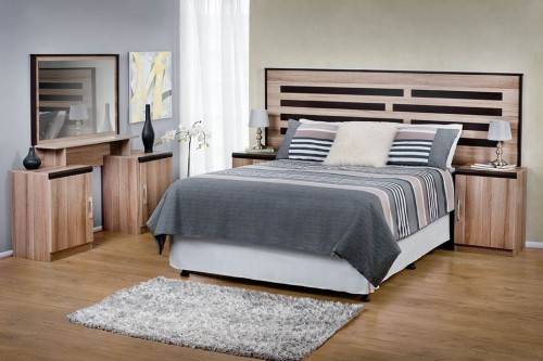 Bedroom Sets - Bedroom Suite / set (Headboard /Pedestals ...