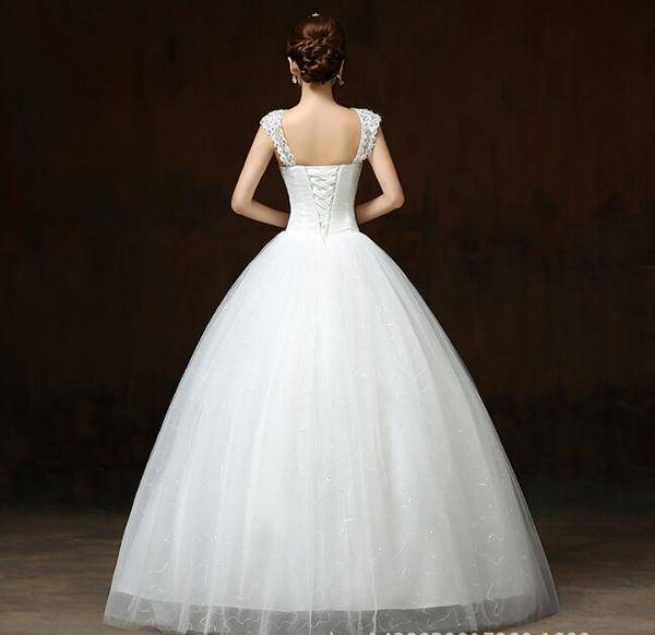 Wedding Dresses - Bridal Wedding Gowns White Beaded