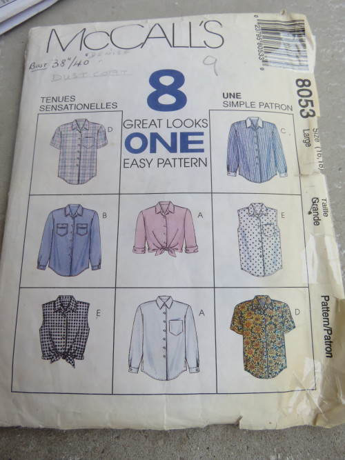 Other Sewing Accessories - 'McCALL'S' pattern 8053 in sizes 8-26 for 8 ...