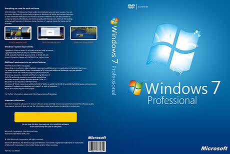 Operating Systems Microsoft Windows 7 Professional 32 64 Bit