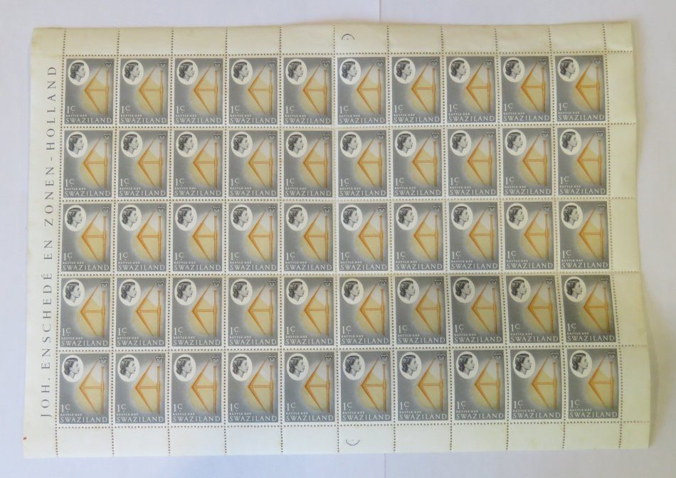 Full page of mint stamps SACC 90 - Not checked for watermarks & varieties