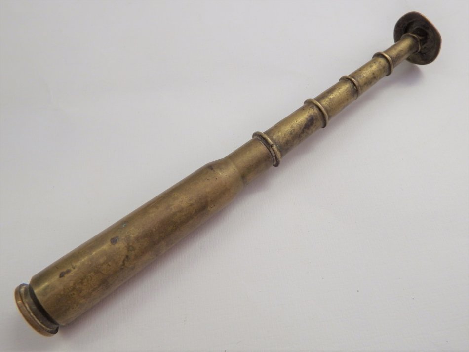 Brass - Small brass baseball bat made of bullet casing was listed for ...