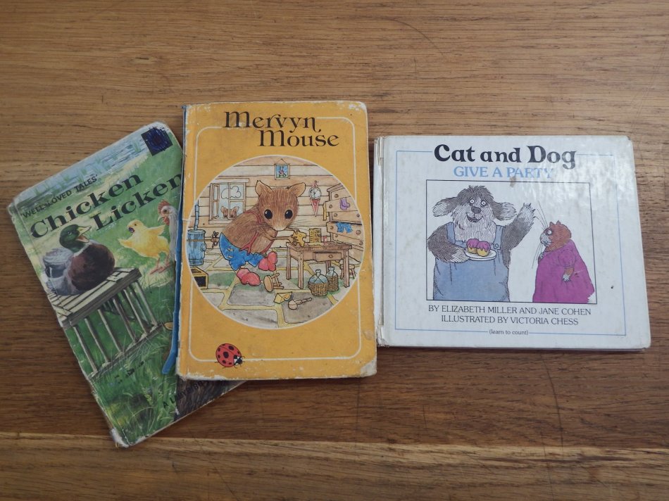 Lot of 3 vintage children's story books