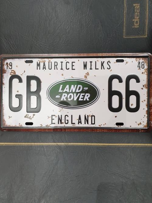 Other Antiques & Collectables VINTAGE STYLE PRESSED METAL LAND ROVER