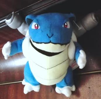 blastoise plush 1999