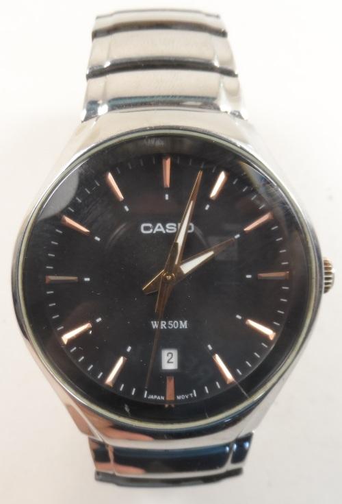 casio mini watch gold