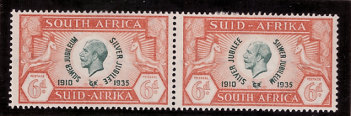 SOUTH AFRICA 1935 SILVER JUBILEE
