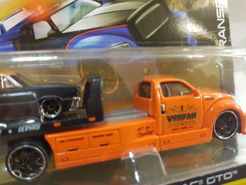 2 FLATBED /& 1965 PONTIAC GTO MAISTO ELITE TRANSPORT