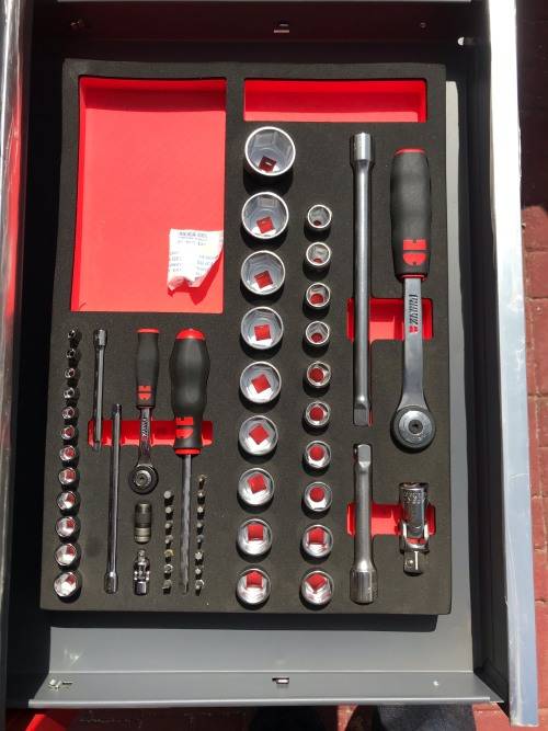 Tool Sets & Boxes WURTH 7 Drawer Toolbox Trolley With Tools