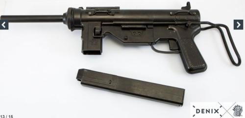 Other Militaria - M3 Sub machine gun. Non functional was listed for R3 ...