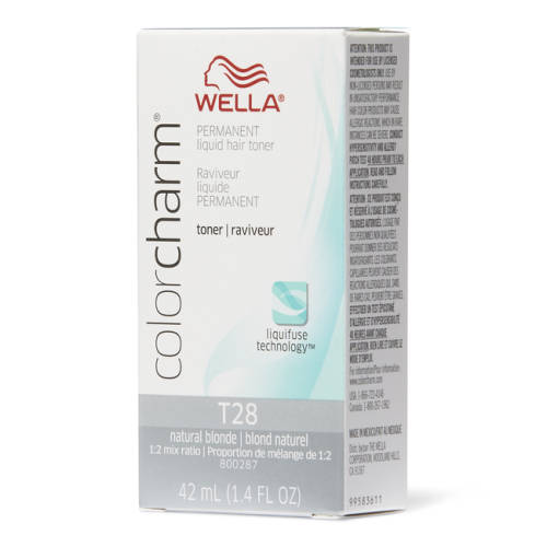 Hair Colourants Dyes Wella T28 Natural Blonde Hair Toner Nu