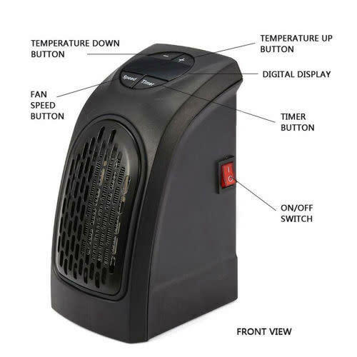 Portable Mini Electric Handy Air Heater Warm Air Blower