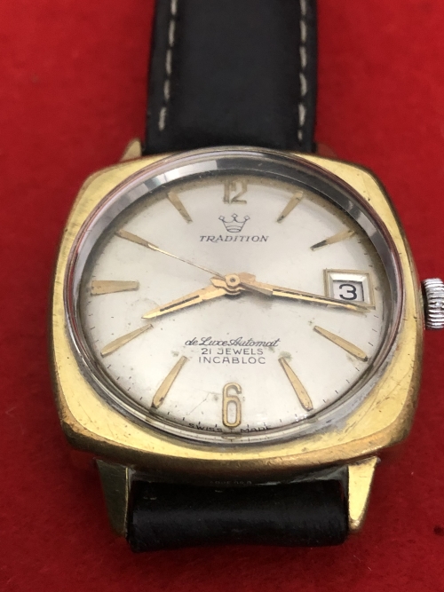 Rare & Collectable Watches - VINTAGE TRADITION DE LUXE AUTOMAT WATCH ...