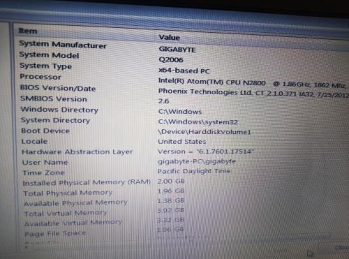 DRIVER GIGABYTE Q2006 WINDOWS 7 64