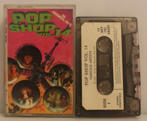 pop shop 14 cassette tape