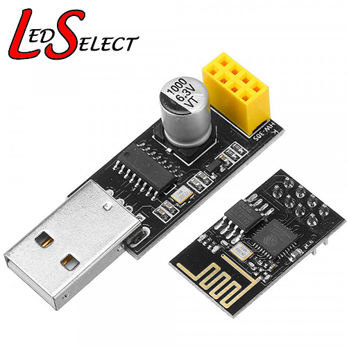 Other Electronics - ESP8266 ESP-01 USB 5V Programmer Wifi Development
