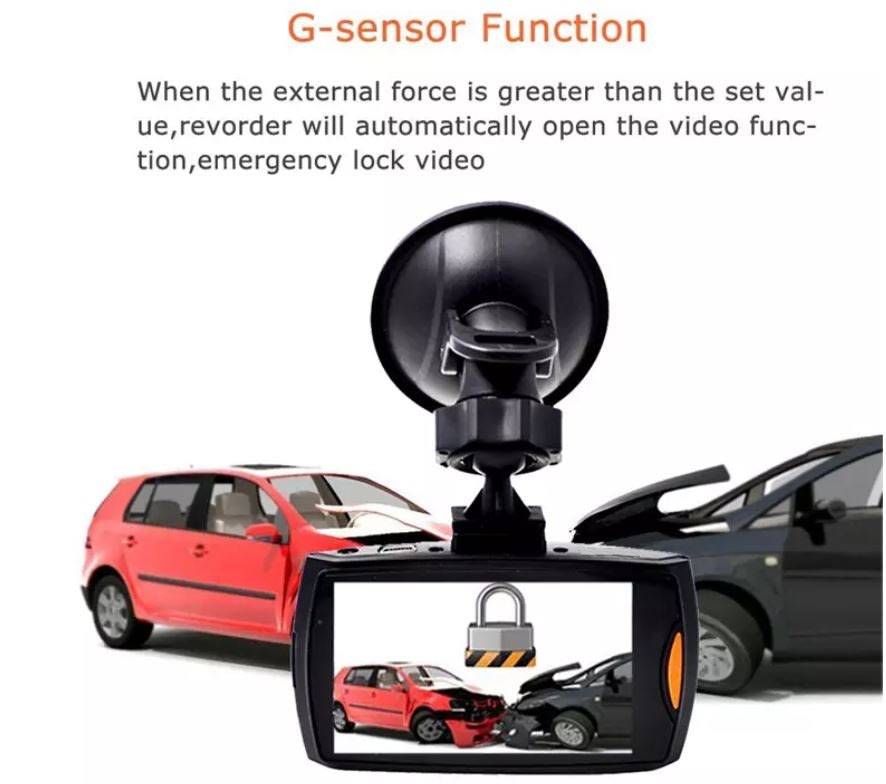 Dash Cameras Car Dash Cam full HD with GSensor, Motion Detection