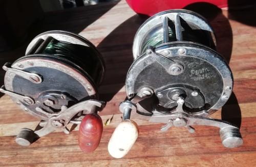 Other Antiques & Collectables TWO PENN No 49 FISHING REELS was sold for R111.00 on 4 Sep at 21