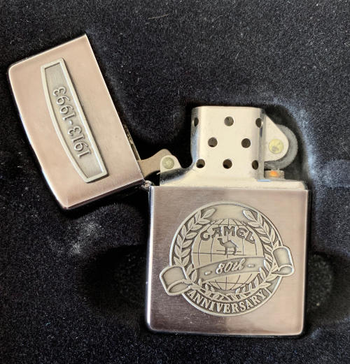 Unusual Items - Camel 80th Anniversary Zippo Service Kit was listed for ...