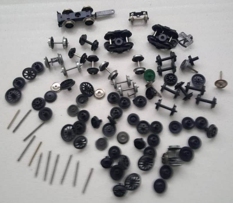 Parts & Accessories Vintage Lot of HO Scale Train Wheels Etc was sold