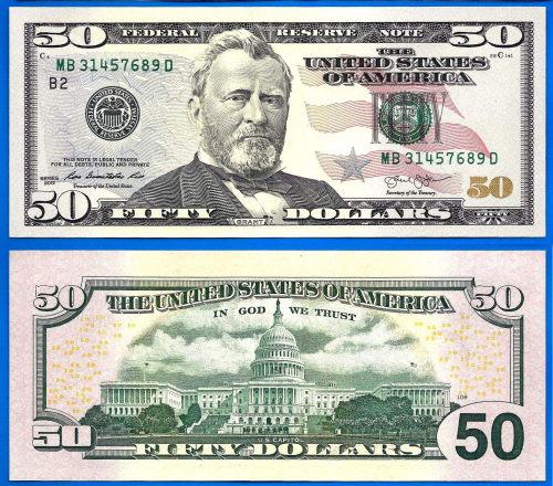 USA 10 Dollars 2017 UNC Mint San Francisco L12 NL Suffix A US United States