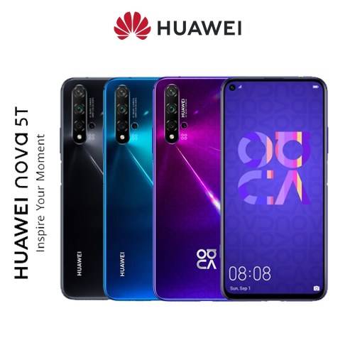 Deals on Huawei Nova 5T 128GB Midsummer Purple | Compare Prices